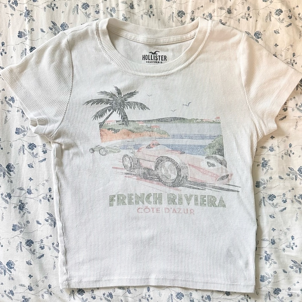Hollister ribbed baby tee